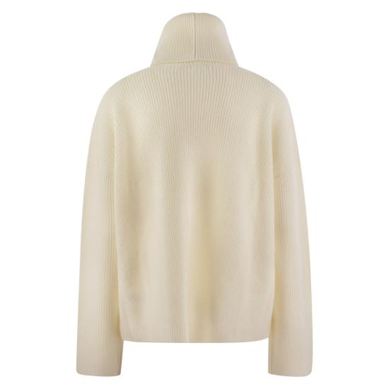 24FW 파비아나 필리피 터틀넥 MAD214F058I916 WHITE - FABIANA FILIPPI