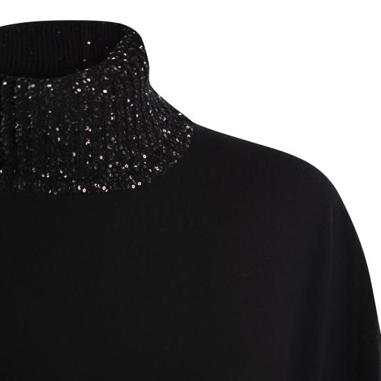 24FW 파비아나 필리피 터틀넥 MAD214F028I918 BLACK - FABIANA FILIPPI