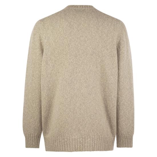  브루넬로 쿠치넬리 크루 넥 스웨터 M26504700 BEIGE - BRUNELLO CUCINELLI