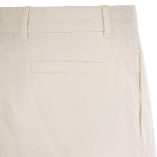 브루넬로 쿠치넬리 숏팬츠 M252DU0010 WHITE - BRUNELLO CUCINELLI