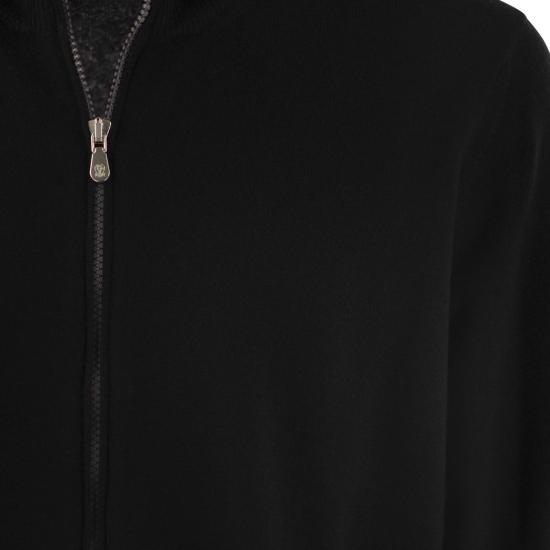  브루넬로 쿠치넬리 캐시미어 하이넥 집업 가디건 M2200106 BLACK - BRUNELLO CUCINELLI