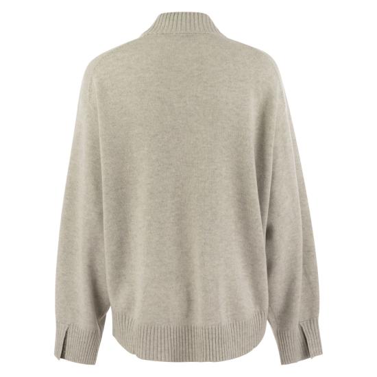  브루넬로 쿠치넬리 터틀넥 M12722304P LIGHT GREY - BRUNELLO CUCINELLI