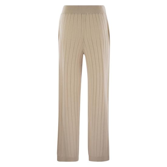  브루넬로 쿠치넬리 스트레이트 팬츠 M12193499 BEIGE - BRUNELLO CUCINELLI