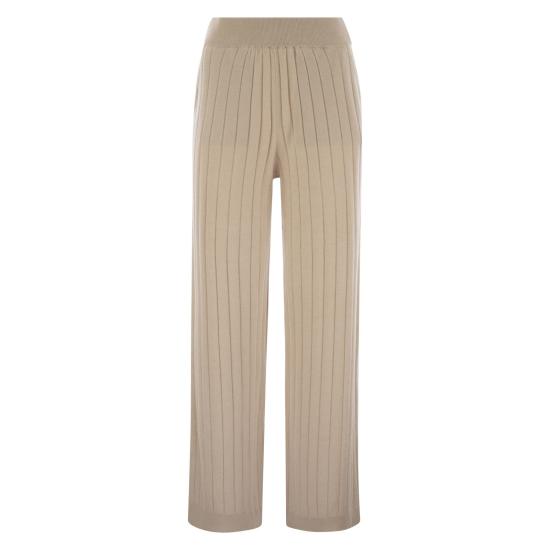  브루넬로 쿠치넬리 스트레이트 팬츠 M12193499 BEIGE