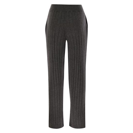  브루넬로 쿠치넬리 스트레이트 팬츠 M12193499 PLUM - BRUNELLO CUCINELLI