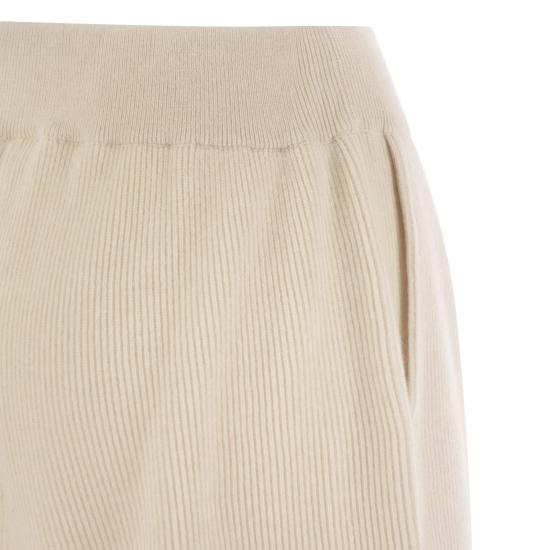  브루넬로 쿠치넬리 스트레이트 팬츠 M12192689 BUTTER - BRUNELLO CUCINELLI