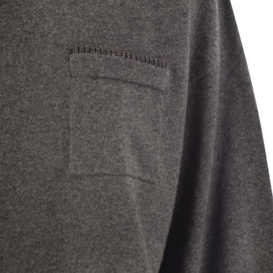  브루넬로 쿠치넬리 스웨터 M12192300 PLUM - BRUNELLO CUCINELLI