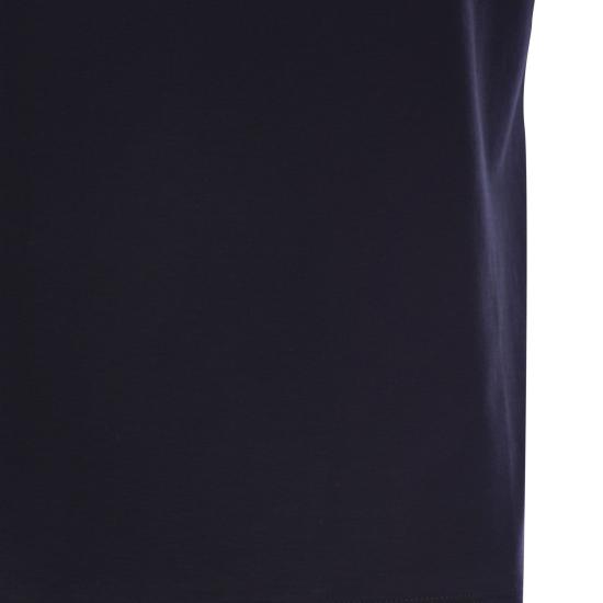  브루넬로 쿠치넬리 자수 로고 티셔츠 M0B137427 BLUE - BRUNELLO CUCINELLI