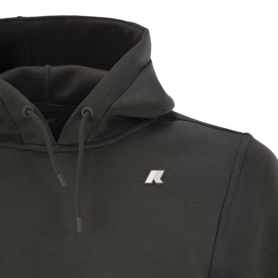  까웨 후드 티셔츠 K2141EW OLIVE GREEN - K-WAY