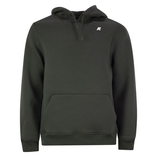  까웨 후드 티셔츠 K2141EW OLIVE GREEN