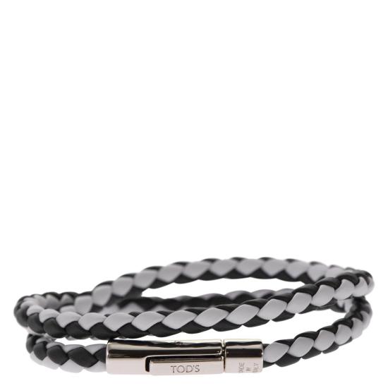  토즈 브레이슬릿 XEMB1900200FLR BLACK WHITE