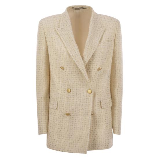  딸리아토레 수트 자켓 JJASMINE10B160060U24I430 WHITE GOLD