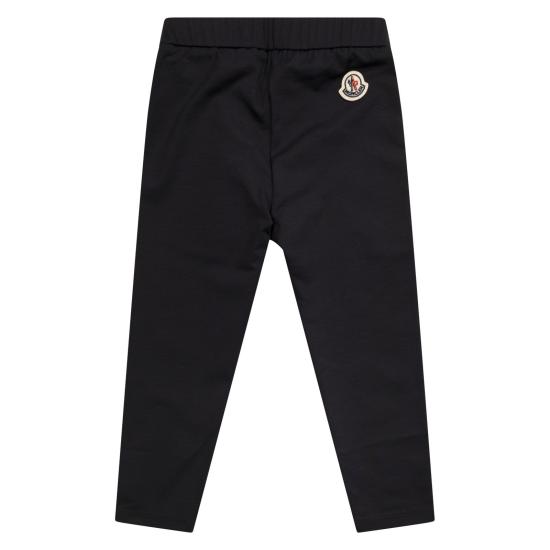 24FW [키즈] 몽클레어 스트레이트 팬츠 J29548H00002 BLACK - MONCLER