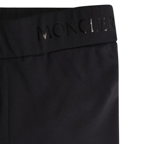 24FW [키즈] 몽클레어 스트레이트 팬츠 J29548H00002 BLACK - MONCLER