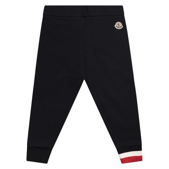 24FW [키즈] 몽클레어 트레이닝/조거 팬츠 J29548H00001 BLUE - MONCLER