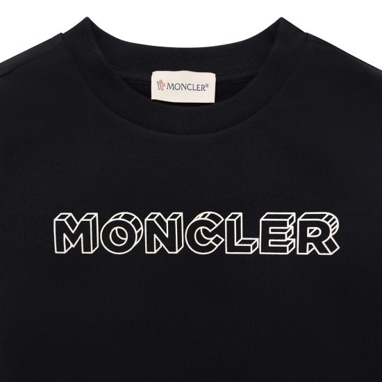 24FW [키즈] 몽클레어 트레이닝 상의 J29548G00028 BLUE - MONCLER