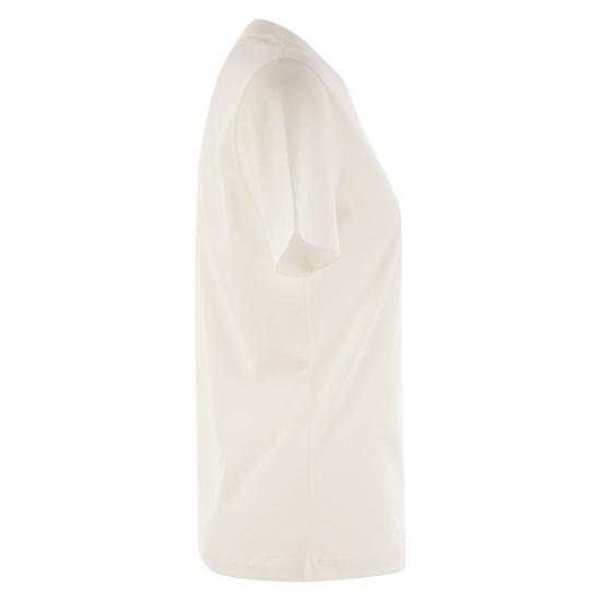  몽클레어 반팔 티셔츠 J20938C00017 WHITE - MONCLER