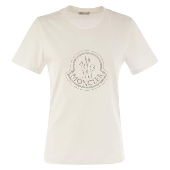  몽클레어 반팔 티셔츠 J20938C00017 WHITE