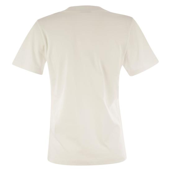  몽클레어 반팔 티셔츠 J20938C00017 WHITE - MONCLER