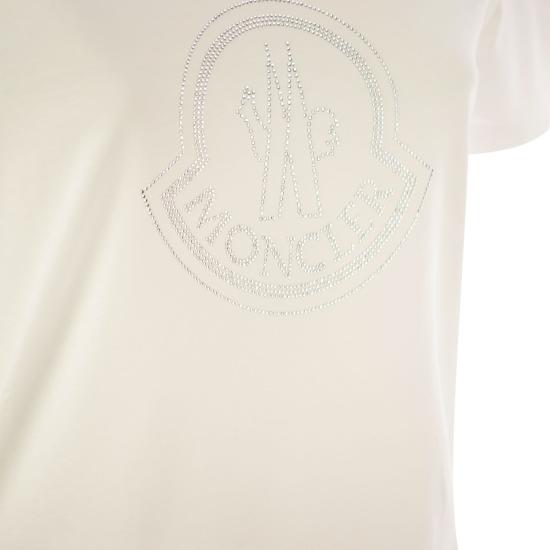  몽클레어 반팔 티셔츠 J20938C00017 WHITE - MONCLER