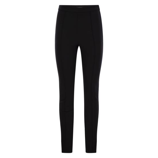 24FW 몽클레어 스트레이트 팬츠 J20932A00018 BLACK