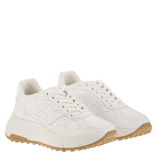  호간 HI-FI 하이파이 플랫폼 스니커즈 HXW6690FK70JUS WHITE - HOGAN