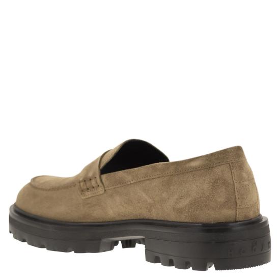  호간 로퍼 HXM6730FM90BYE BEIGE - HOGAN