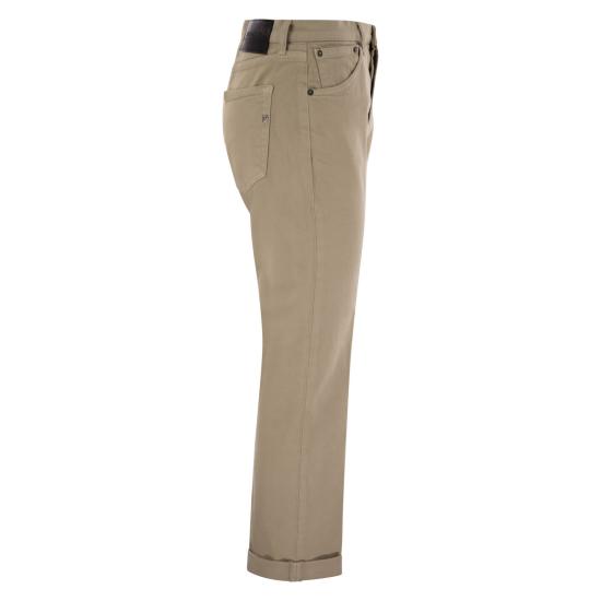  돈답 스트레이트 팬츠 DP776BS0033DDR4 BEIGE - DONDUP