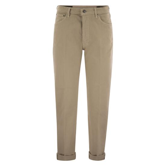  돈답 스트레이트 팬츠 DP776BS0033DDR4 BEIGE