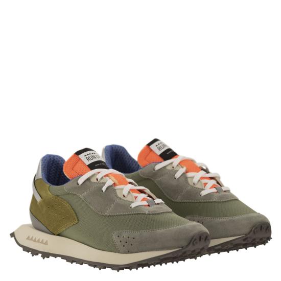  런오브 스니커즈 START M 40311 GREEN SILVER - RUN OF