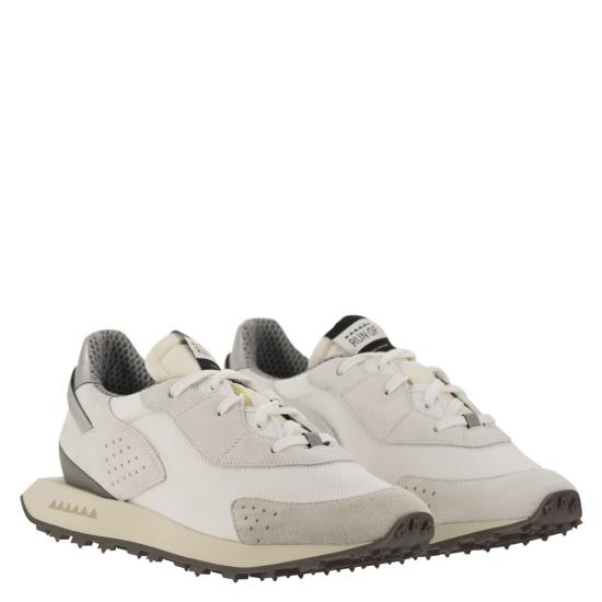  런오브 스니커즈 MERINGA M 40311 WHITE SILVER - RUN OF