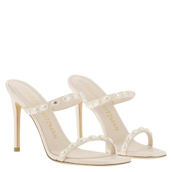  스튜어트 와이츠먼 뮬/슬리퍼 SH541 PEARL - STUART WEITZMAN