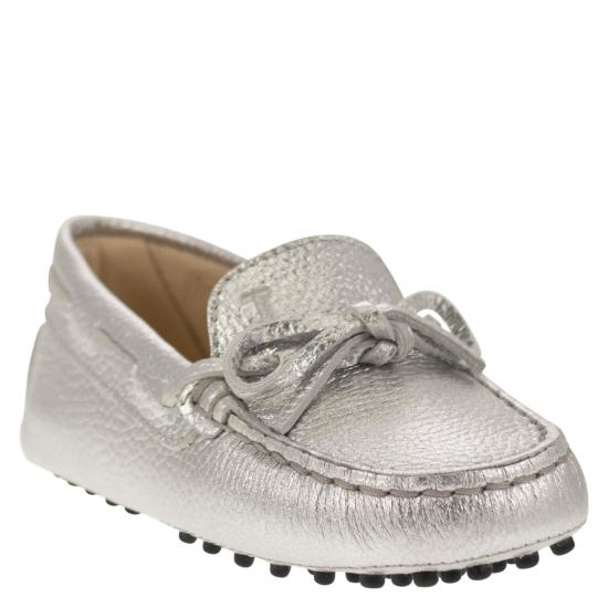  [키즈] 토즈 모카신 UXT00G00050T17 SILVER - TODS