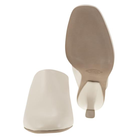  토즈 뮬/슬리퍼 XXW19L0IJ40GOC CHALK - TODS