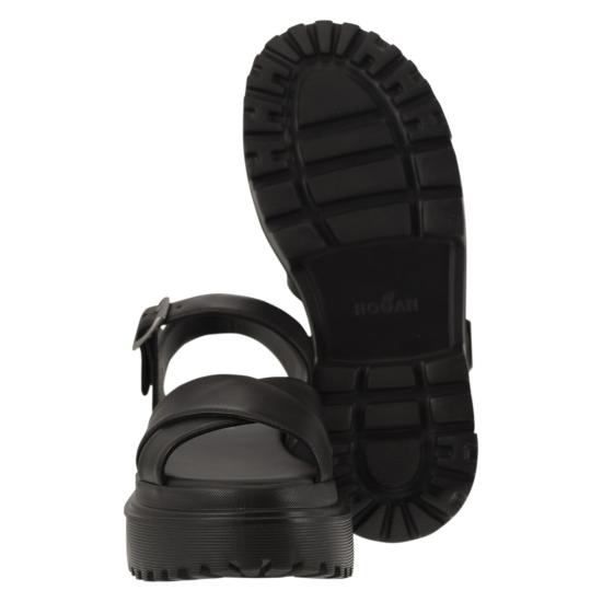  호간 샌들 HXW6440FJ20LE9 BLACK - HOGAN