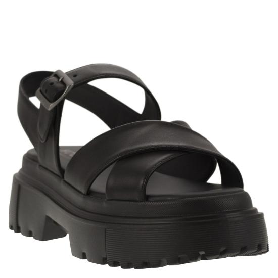  호간 샌들 HXW6440FJ20LE9 BLACK - HOGAN