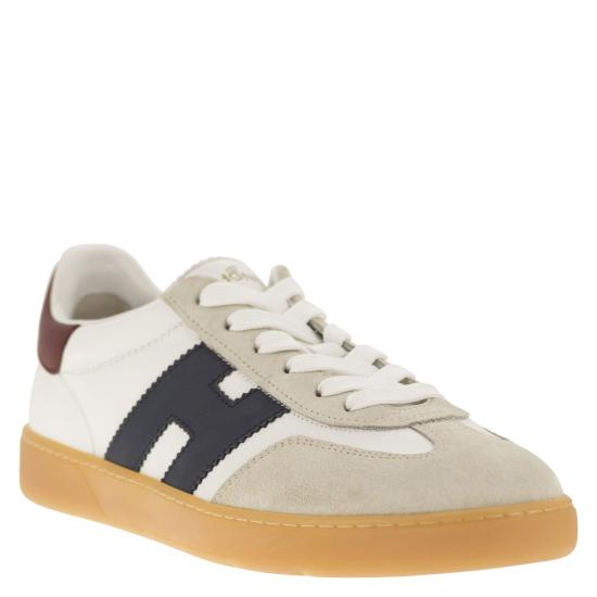 25SS 호간 쿨 스니커즈 HXM6470FB60ODZ WHITE BLUE RED - HOGAN