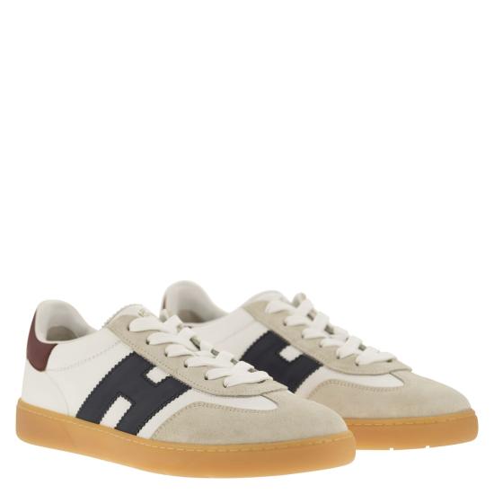 25SS 호간 쿨 스니커즈 HXM6470FB60ODZ WHITE BLUE RED - HOGAN