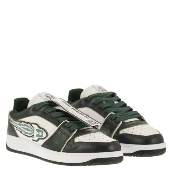  엔터프라이즈 재팬 스니커즈 BB4001P0102SJ031 WHITE BLACK GREEN - ENTERPRISE JAPAN