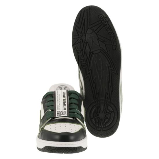  엔터프라이즈 재팬 스니커즈 BB4001P0102SJ031 WHITE BLACK GREEN - ENTERPRISE JAPAN