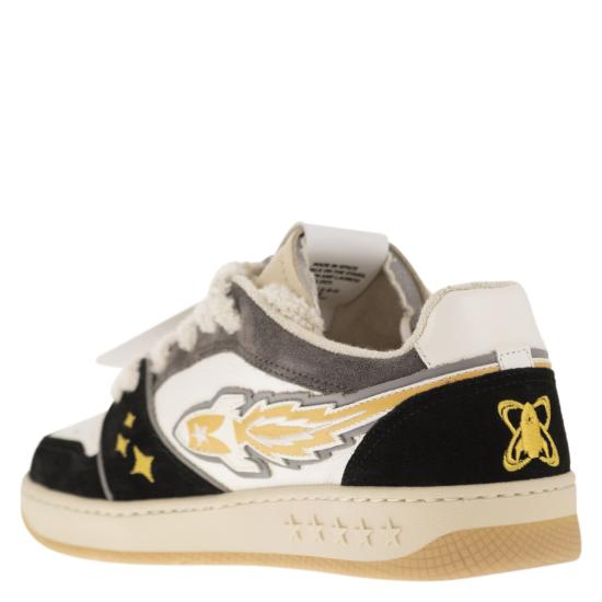  엔터프라이즈 재팬 스니커즈 BB4001PX320SJ037 WHITE BLACK - ENTERPRISE JAPAN