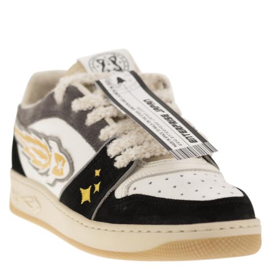  엔터프라이즈 재팬 스니커즈 BB4001PX320SJ037 WHITE BLACK - ENTERPRISE JAPAN