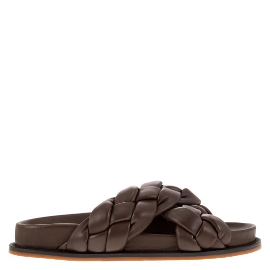  파비아나 필리피 뮬/슬리퍼 ASD274A929 H137 COFFEE