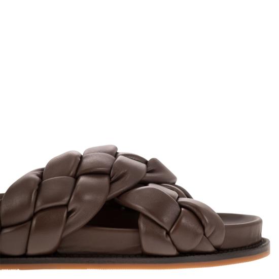  파비아나 필리피 뮬/슬리퍼 ASD274A929 H137 COFFEE - FABIANA FILIPPI