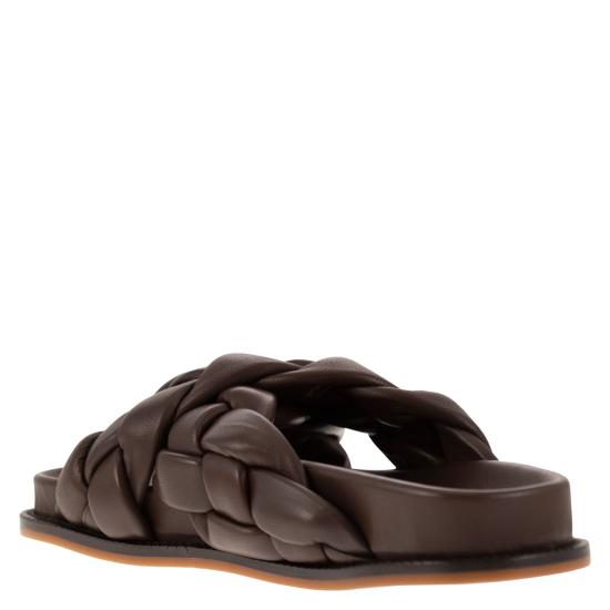  파비아나 필리피 뮬/슬리퍼 ASD274A929 H137 COFFEE - FABIANA FILIPPI