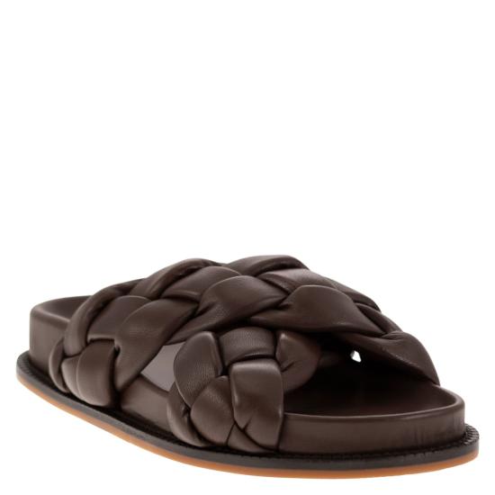  파비아나 필리피 뮬/슬리퍼 ASD274A929 H137 COFFEE - FABIANA FILIPPI