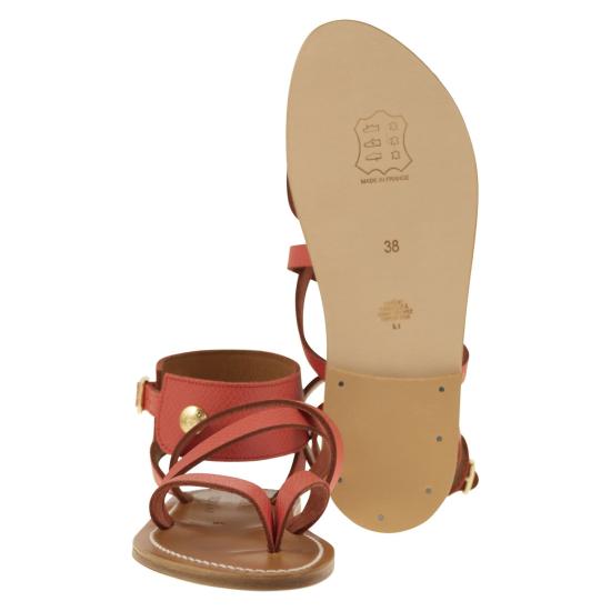  롱샴 샌들 70315LKA STRAWBERRY - LONGCHAMP