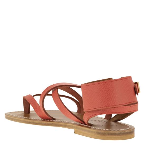  롱샴 샌들 70315LKA STRAWBERRY - LONGCHAMP