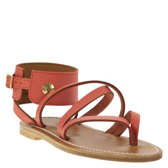  롱샴 샌들 70315LKA STRAWBERRY - LONGCHAMP