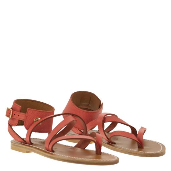  롱샴 샌들 70315LKA STRAWBERRY - LONGCHAMP